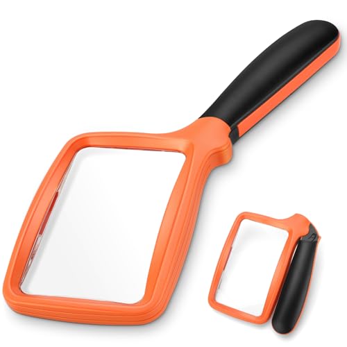 Folding Handheld Magnifying Glass