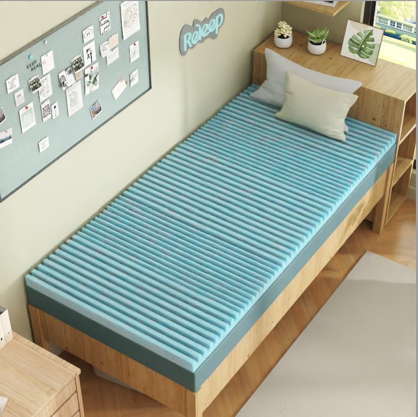 2IN Cooling Gel Mattress Topper Twin+Twin XL