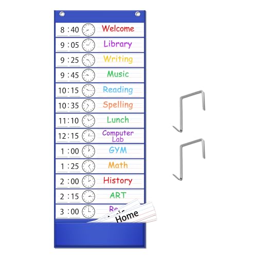 Daily Schedule Pocket Charts
