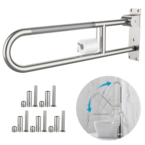 Folding Bathroom Toilet Safety Rails