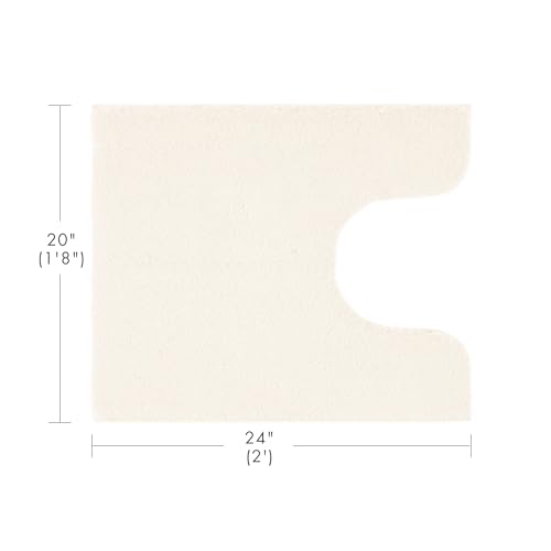 Signature Marshmallow Bathroom Rug Non Slip