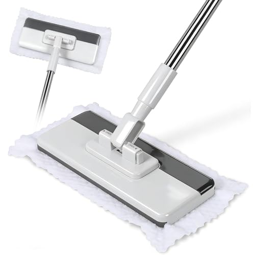 Flat Mop with Stainless Steel Handle
