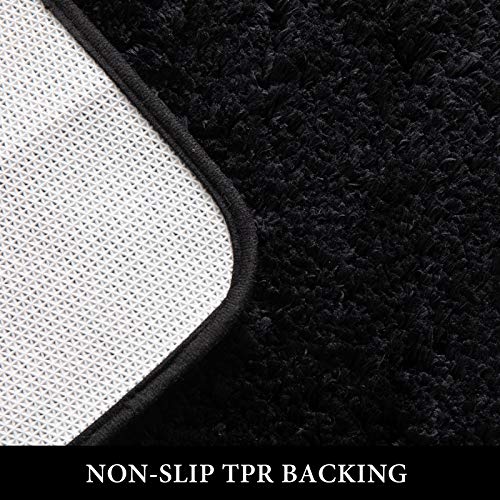Microfiber Absorbent Bathroom Runner Rugs