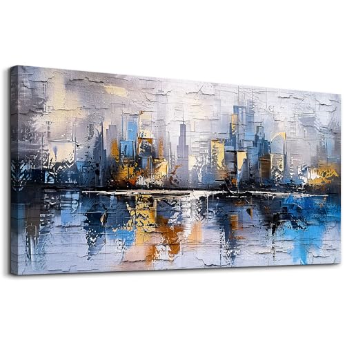 Canvas Wall Art Painting For Living Room Wall Decor White Flowers Picture Wall Decoration Artwork For Dining Room Bedroom Bathroom Kitchen Room Wall Print Painting For Home Decor 20x40 In