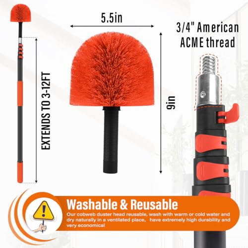Reach Cobweb Duster with Extension Pole