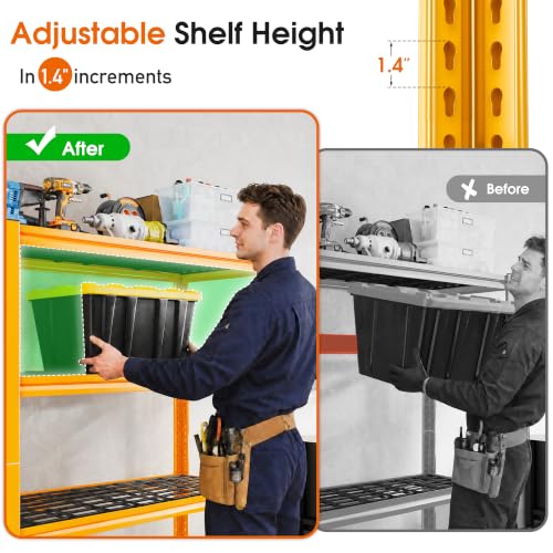 Storage Shelves Storage Shelves Adjustable Metal Shelf Industrial