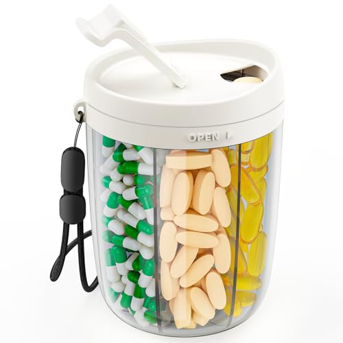 Large Pill Bottle Organizer