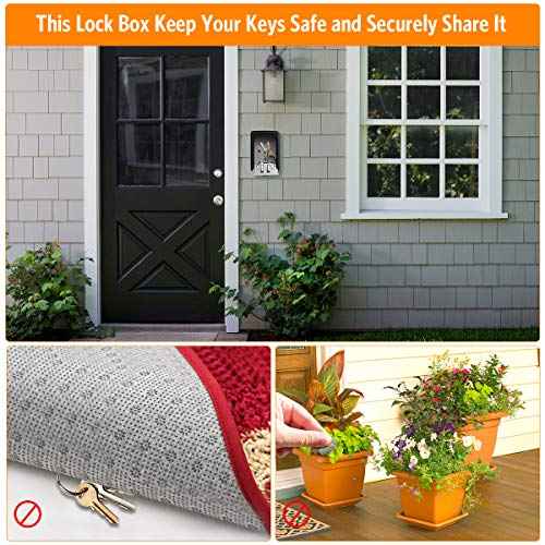 Key Lock Box Wall Mounted