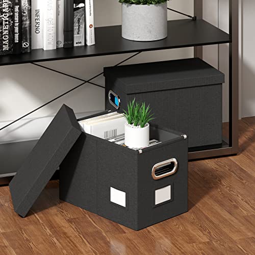 Hanging File Box with Lid