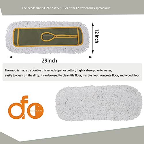 OFO Industrial Commercial Dust Mop 2 Sets
