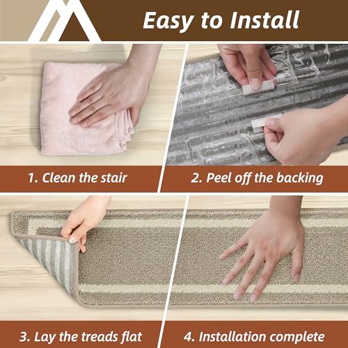 Soft Stair Treads for Wooden Steps