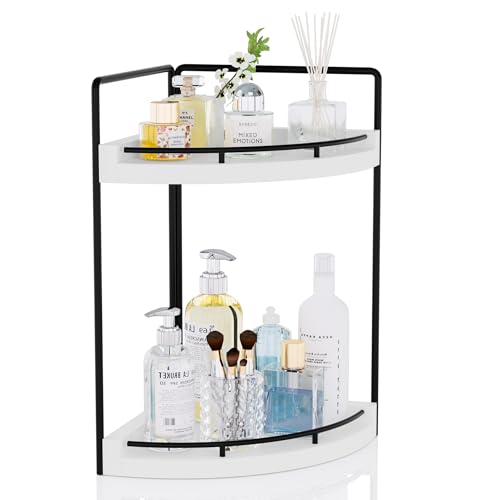 Corner Bathroom Counter Organizer