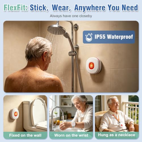 WiFi Caregiver Pager Alert Button