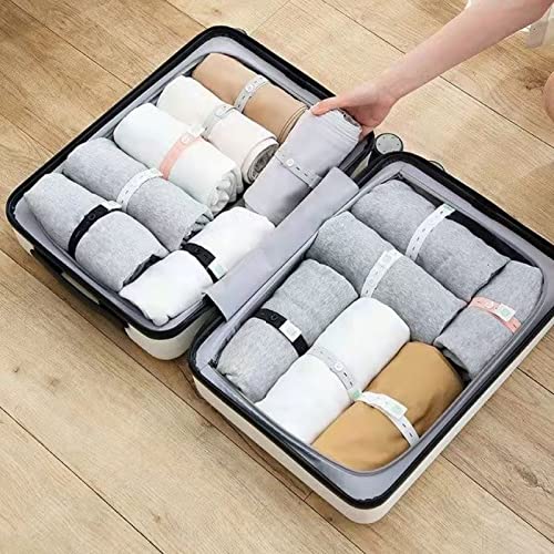 20pcs Adjustable Elastic Clothes Strap for Closet