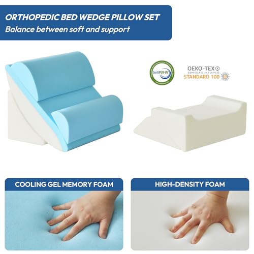 6pcs Orthopedic Bed Wedge Pillow Set