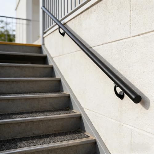 5FT Modern Aluminum Handrail Set