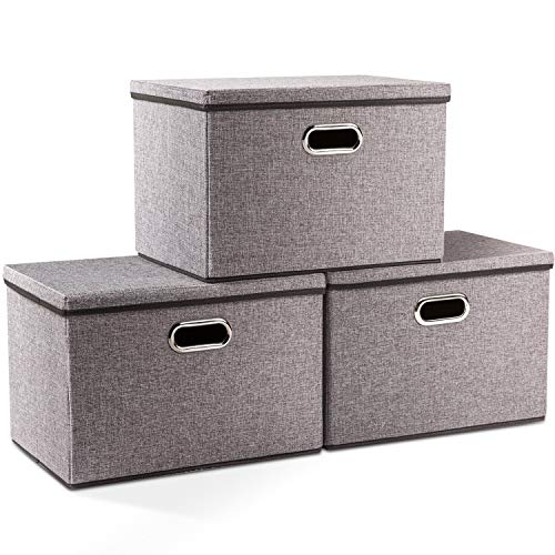 Storage Bins with Lids [3