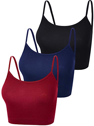Women Cropped Cami Tank Tops