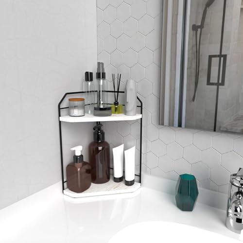 Corner Bathroom Counter Organizer