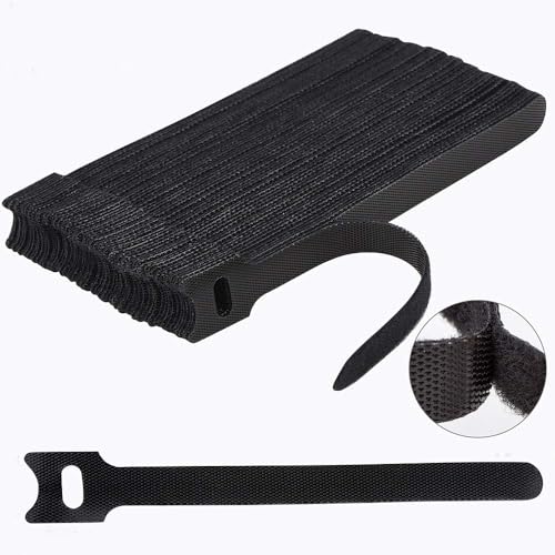 Cable Ties Adjustable Cord Straps Wire Organizer Cord Wrap and Hook Loop Cable Management