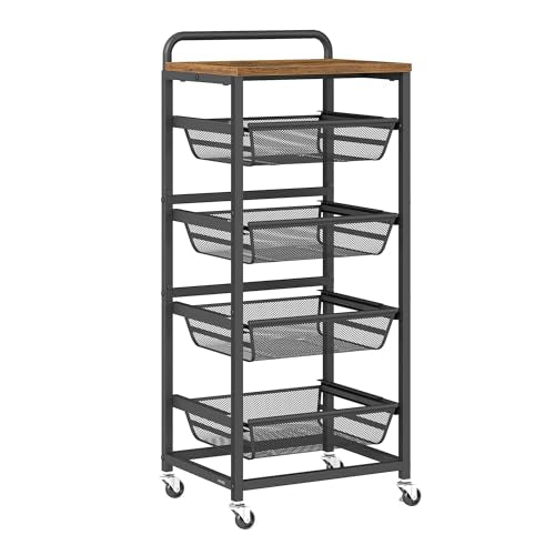Storage Cart with Pull