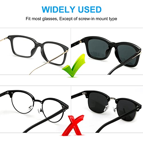 Soft Silicone Air Chamber Eyeglass Nose Pads