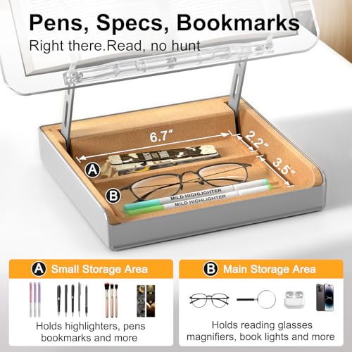 Book Stand with Storage