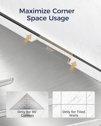 Corner Shower Shelf 10''