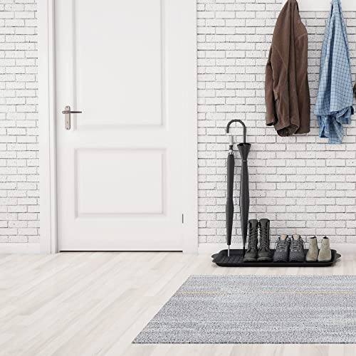 1 Pack Rubber Small Boot Tray for Entryway