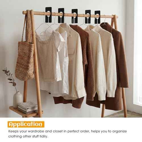 Closet Rack Dividers Rectangular with Marker Pen