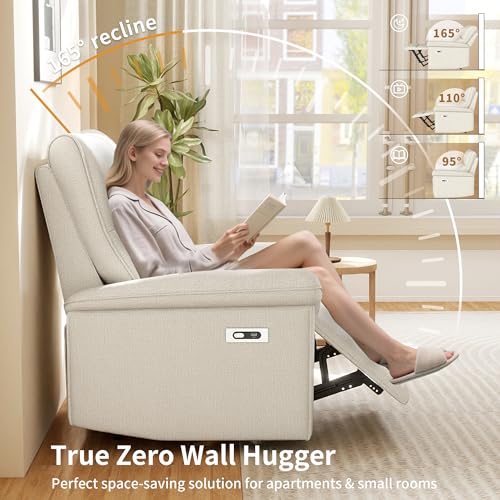 Wall Hugger Power Recliner Chair