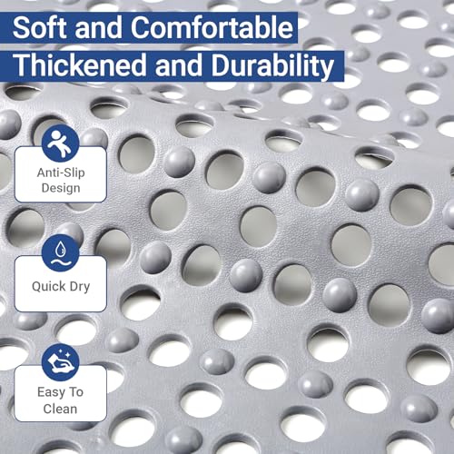 Non Slip Bathtub Mat and Shower Mat 31x17 inch