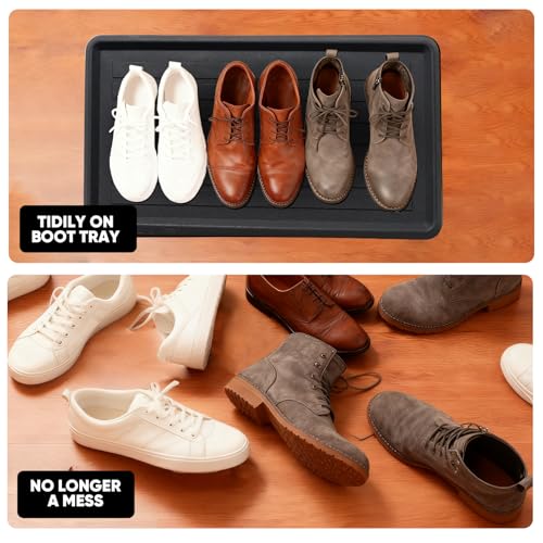 Rubber Boot Tray for Entryway