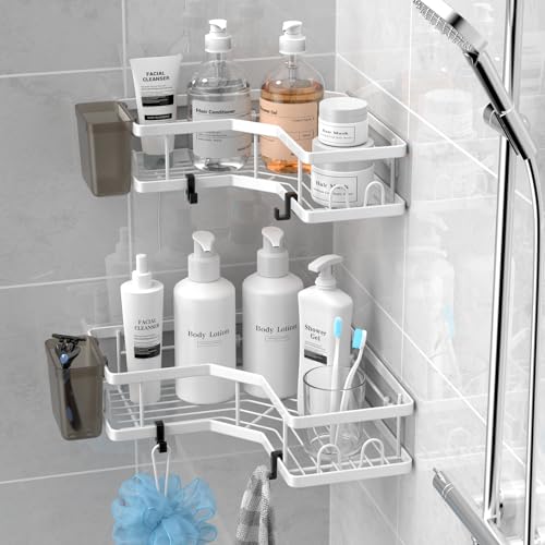 Corner Shower Caddy Organizer Shelf