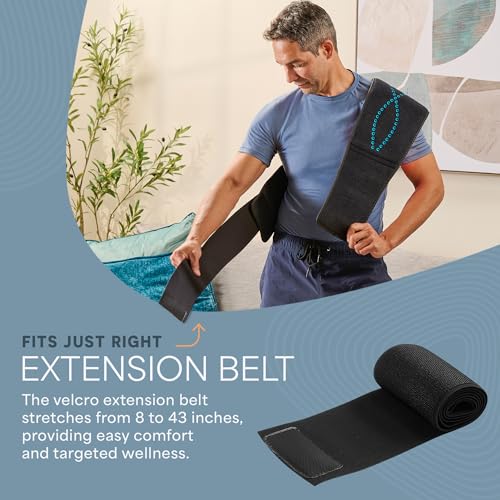 Allevared Pro Red Light Therapy Belt with Pulse Modes & Vibration