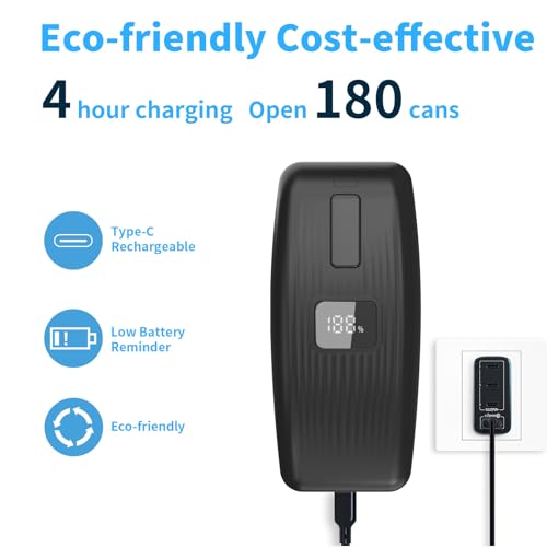 Electric Can Opener with LED Display