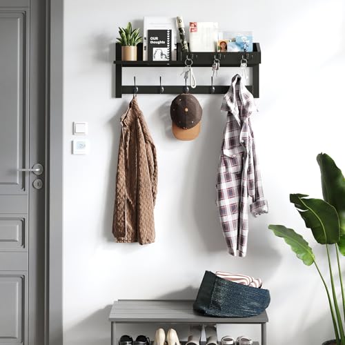 Wall Hooks with Shelf