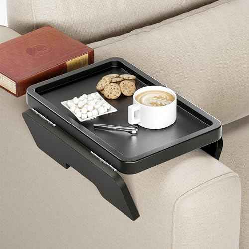 Couch Arm Table with Phone