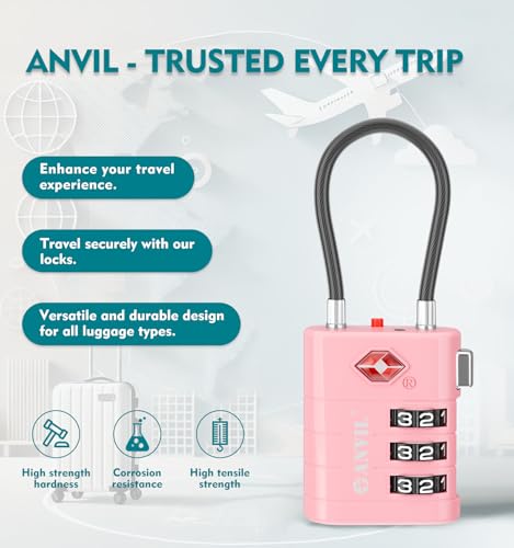 TSA Approved Luggage Locks