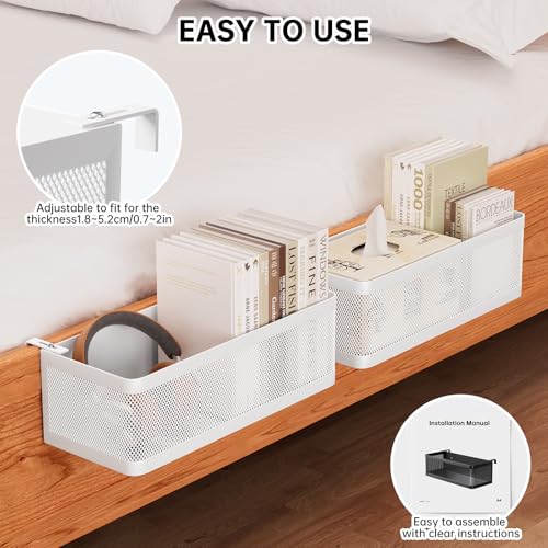 Bedside Caddy Shelf for Bunk Bed & Dorm