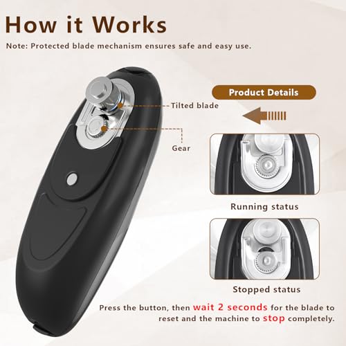 Electric Can Opener Smooth Edge