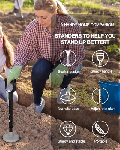 Mobility Tool Adjustable Standing Aid Device to Help Get Up from Floor Lift Assists for Elderly