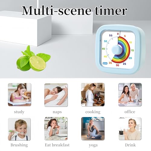 Kids Visual Timer Cute Rainbow