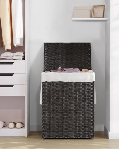 Slim Laundry Hamper with Lid