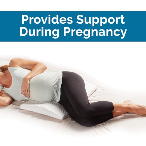 Lumbar Support Pillow for Sleeping Memory Foam Pillow for Back Pain Relief