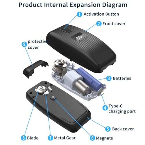 Electric Can Opener with LED Display