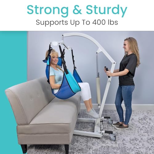 Hydraulic Patient Lift for Home Use with Sling