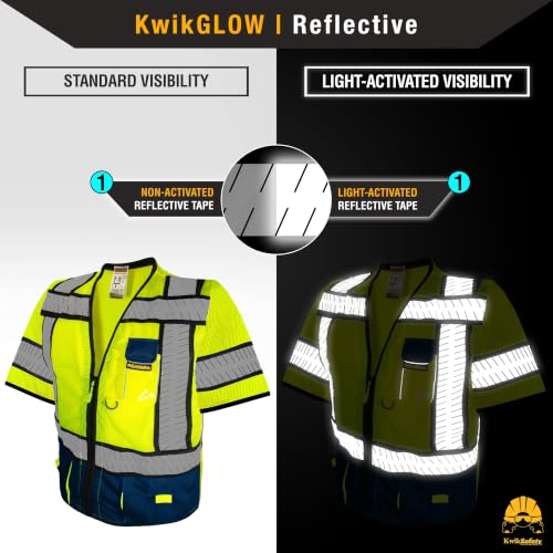 SHERIFF & SPECIALIST Safety Vest Class 2 & 3 ANSI OSHA Hi Vis Vest