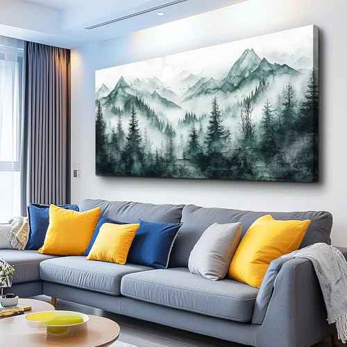Canvas Wall Art Painting For Living Room Wall Decor White Flowers Picture Wall Decoration Artwork For Dining Room Bedroom Bathroom Kitchen Room Wall Print Painting For Home Decor 20x40 In