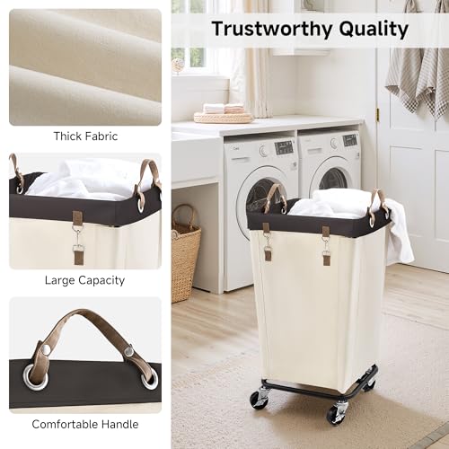 Laundry Hamper with Wheels